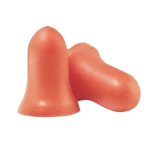 EARPLUG, DISPOSABLE, FOAM PLUGS, HL MAX, ORANGE - Cordless Earplugs